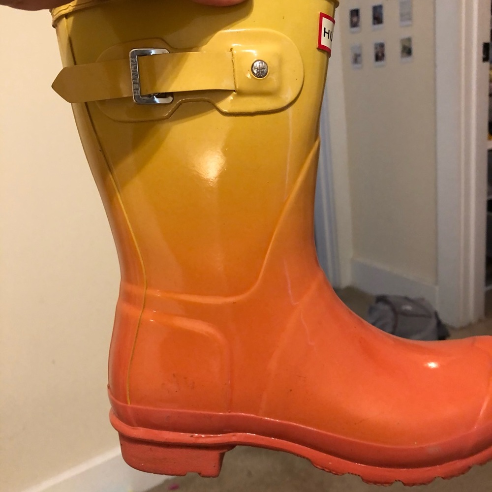 Short ombré hunter rain boots - Picture 4 of 6